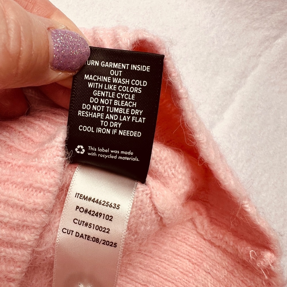Torrid Pink Cardigan Soft Knit Sweater Woman's Plus Size 4X NWT Size 4 - Picture 5 of 9
